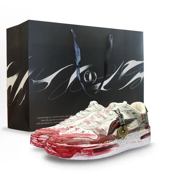 Li-Ning Floating Boat White Black Red