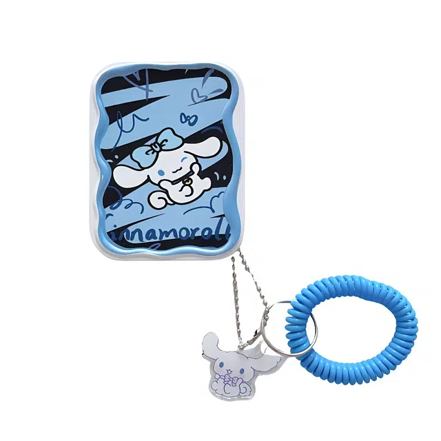 艾情草之恋 镜梳一体便携折叠随身带小镜子