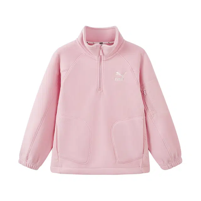 PUMA Sportstyle STAND COLLAR POLAR FLEECE SWEATSHIRT 60301