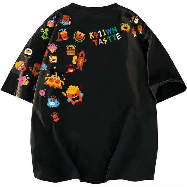 K411 Retro Cartoon Logo T-Shirt