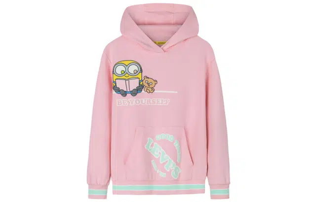 Levi's x Minions Hoodie Pink