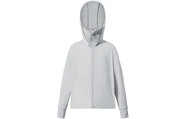 儿童款 英氏 纯色轻薄休闲长袖防晒服