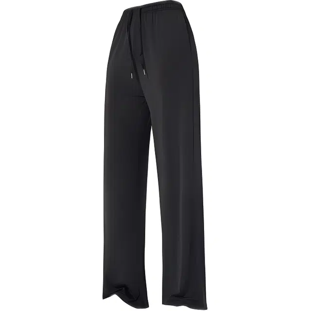 木清清 冰丝防晒裤户外防紫外线凉感轻薄款旅行运动裤高弹透气拖地裤孕妈裤阔腿裤垂感休闲裤 女款