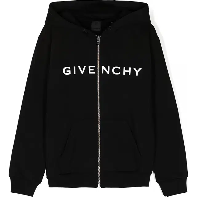 Givenchy SS24 Logo Hoodie Black
