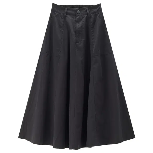 佐丹奴 气质简约薄纯棉休闲长裙 女款