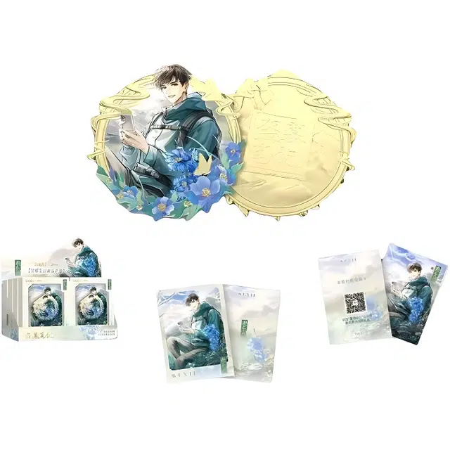 三宝 盗墓笔记 吴邪生日 二次元 赴青川 收藏徽章吧唧金属卡 动漫周边