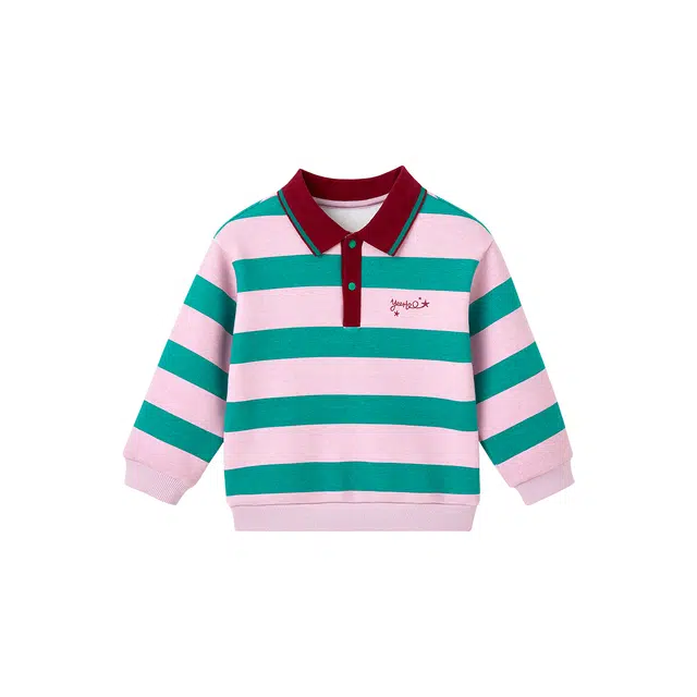 英氏 舒适潮流洋气宽松纯色卫衣中小童