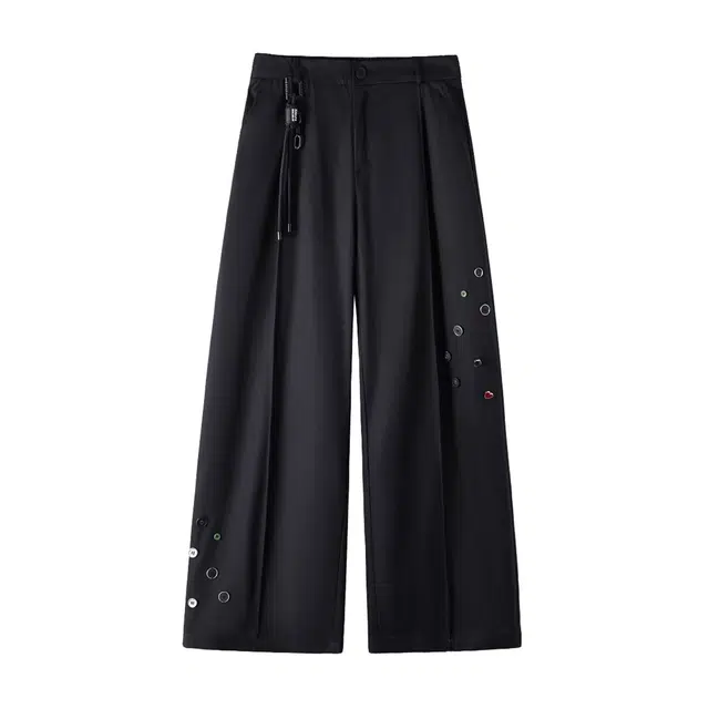 哲源 美式潮流时尚酷帅嘻哈街头小众设计宽松舒适透气薄款高级感百搭休闲裤 男女同款