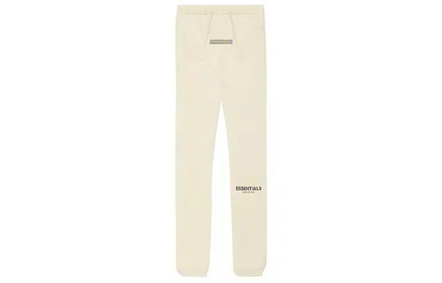 Fear of God Essentials SS21 Kids Sweatpant ButtercreamCream Logo