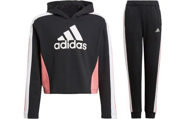 adidas Colorblock Crop Top Track Suit