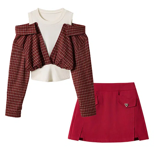 Fabric Pig Two-Piece Set