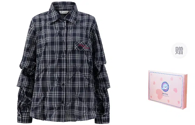 东鲸岁时记 舒适宽松休闲制服 女款 礼盒装 复古蓝