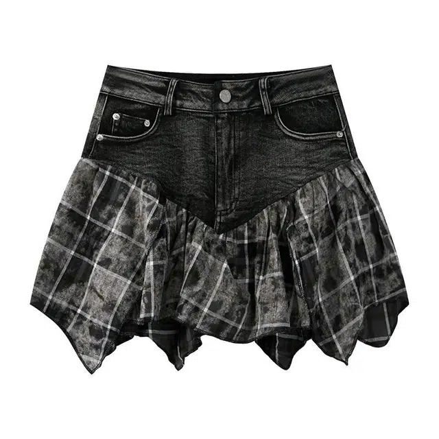 哒头下雨不愁 简约优雅通勤休闲短裙 女款