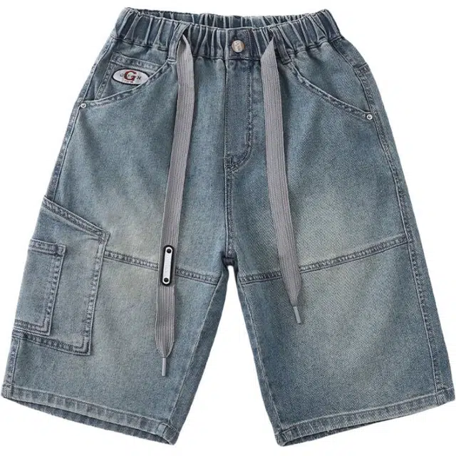 浪莎 柔软轻薄舒适牛仔裤 大童 蓝色