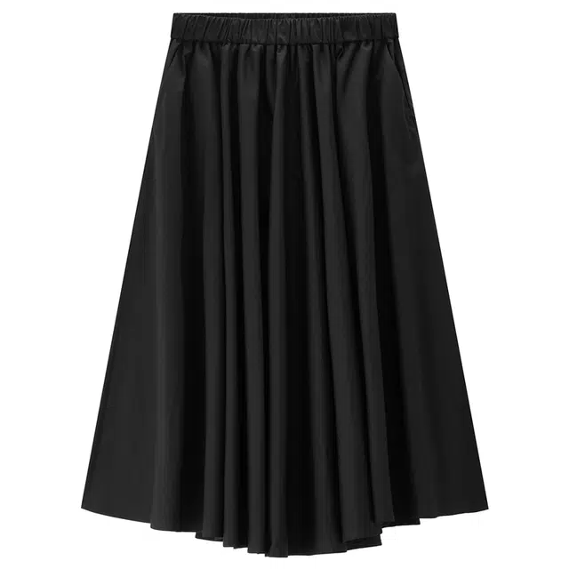 佐丹奴 大裙摆宽松纯色时尚休闲长裙 女款