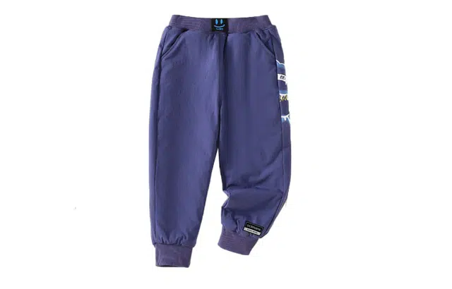 十月妈咪 童装 外穿束脚紧腰休闲裤 男童