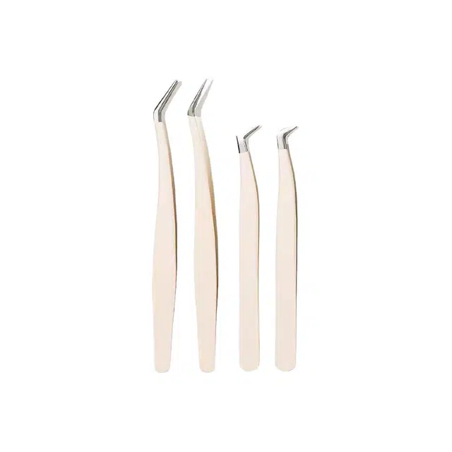 计轩 嫁接美睫睫毛镊子高精密金羽美睫师海豚专用开花工具夹子套装