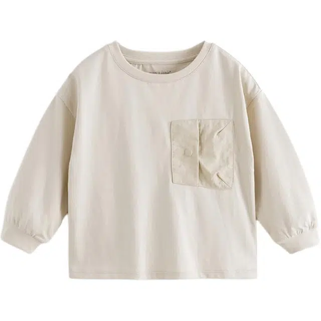 MARC&JANIE Outdoor Pocket Long Sleeve Tee