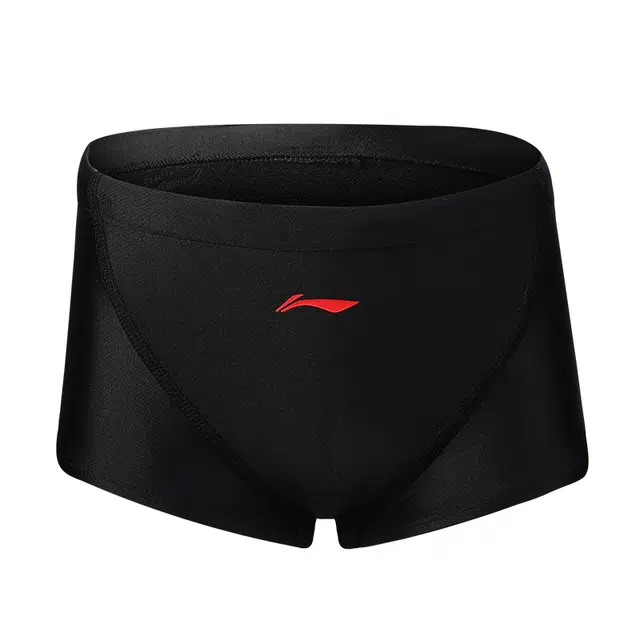 李宁儿童泳裤夏季男童新款游泳衣中大童泳衣小男孩专业游泳裤套装