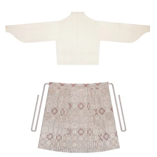 织造司 纯色长袖毛衣通勤休闲马面裙汉服 女款