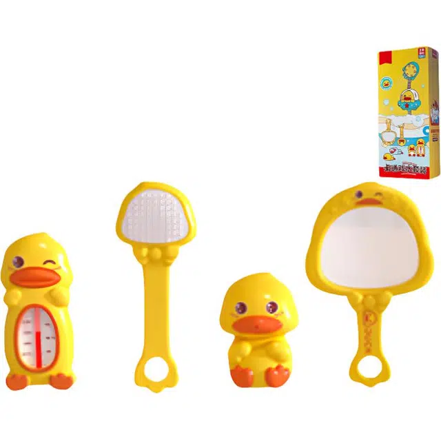 安可托 小萌鸭洗澡戏水花洒 水上游泳沐浴 安抚陪伴 早教益智玩具