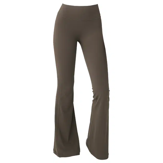 岚纹 微喇高腰蜜桃提臀运动长裤 女款