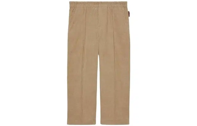 GUCCI SS23 Corduroy Trousers Camel