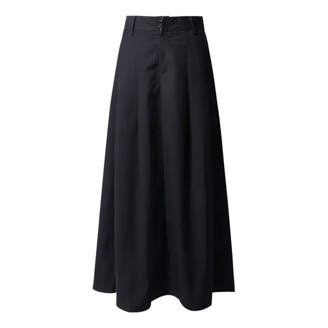 玫丝朵 百搭通勤时尚简约休闲长裙 女款 黑色