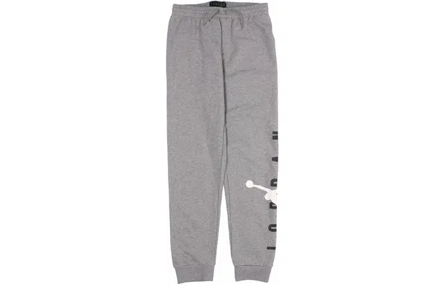 Jordan Kids Logo Print Jogger Pants Grey