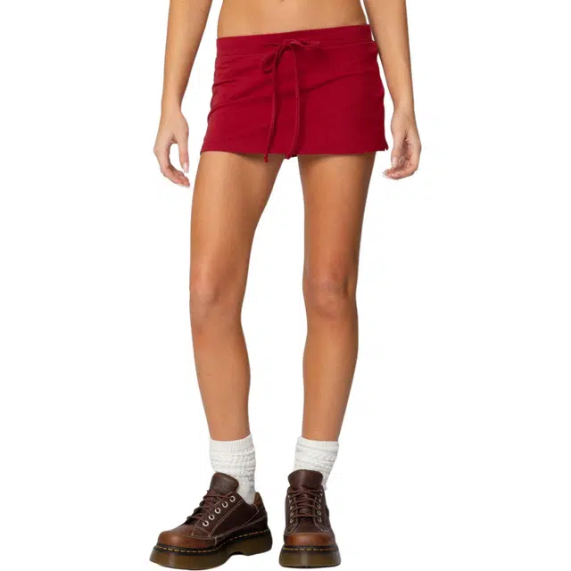 edikted Bayside Slitted Micro Skort