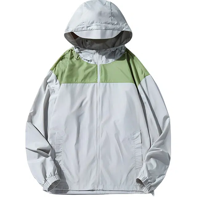 识恩 拼接学院风舒适 超轻透气速干防晒服 女款