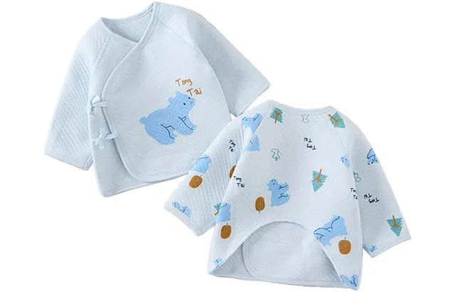 童泰 童装 卡通印花休闲长袖婴幼儿套装 男童女童