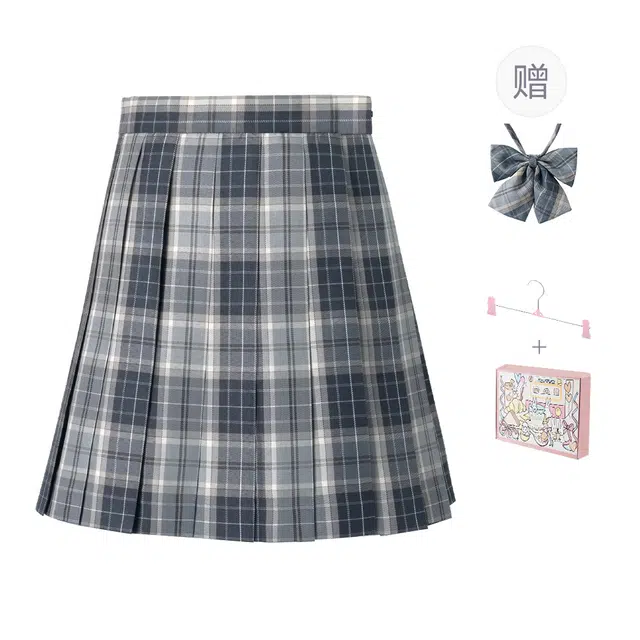 日暮星河 学院风百褶裙日系制服 女款