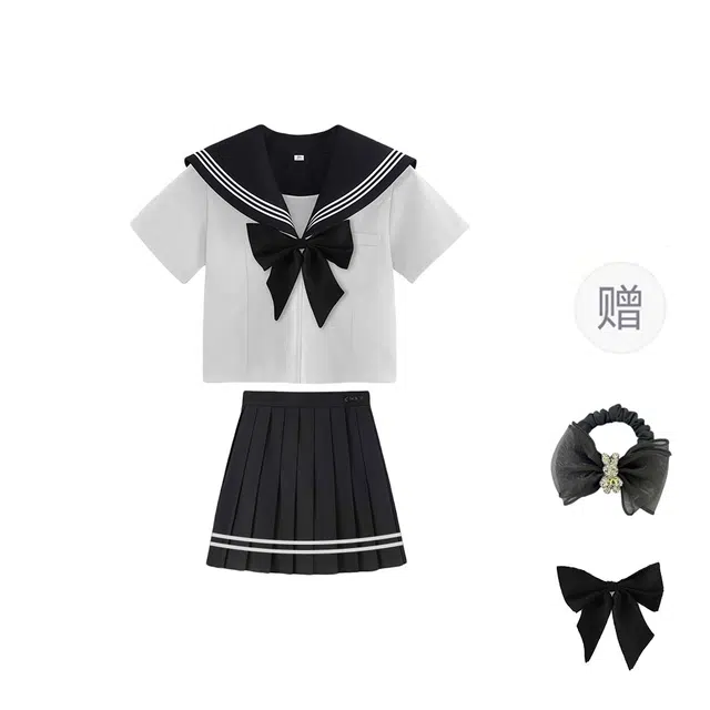 雾闪闪 休闲百搭简约裙装套装 女款