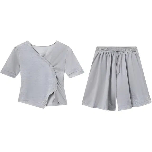 小菊川栗 休闲百搭舒适简约裙装套装 女款