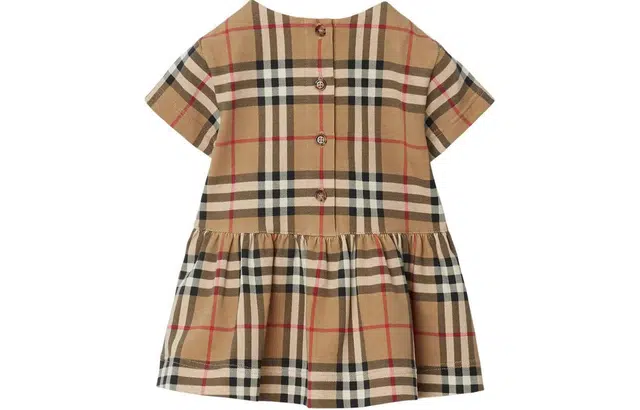 Burberry Check Dress With Bloomers