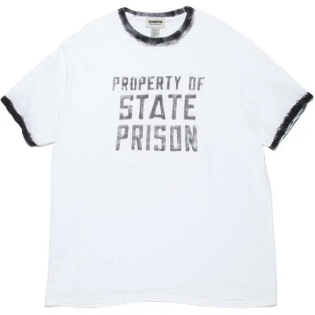 bowwow SS25 US PRISONER TRIM TEE T