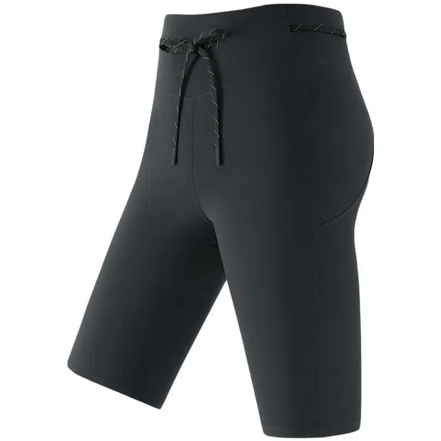 蕉下 多功能凉感防晒紧身户外松紧腰薄款运动短裤 女款