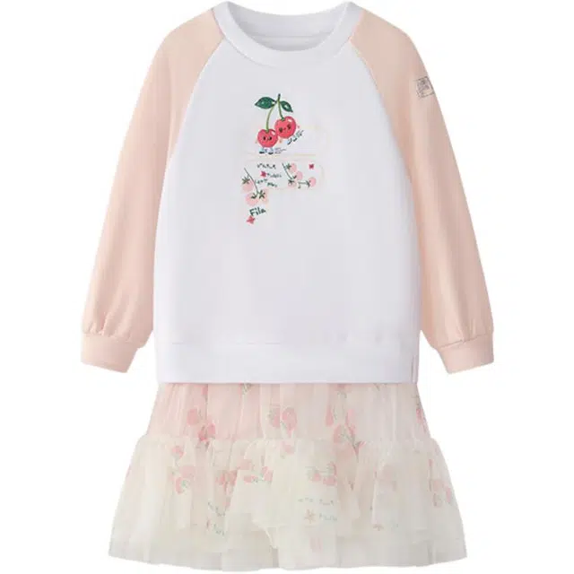 FILA KIDS WHITE LINE logo