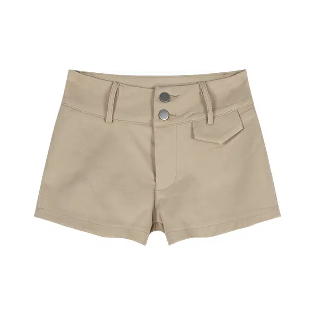 怪力萝莉 美式辣妹紧身休闲裤高腰显瘦包臀裤牛仔短裤 女款