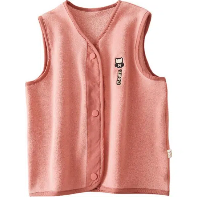 十月妈咪 亲肤舒适透气马甲 中小童