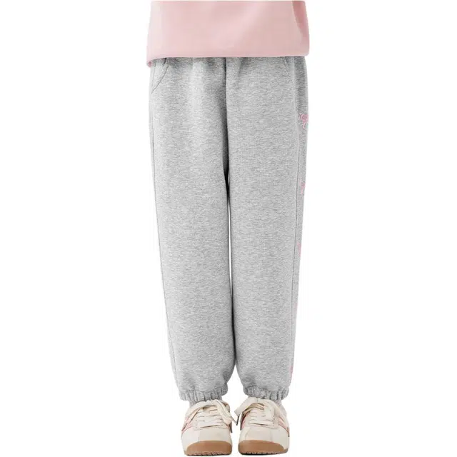 左西 舒适柔软亲肤束脚休闲裤 儿童款