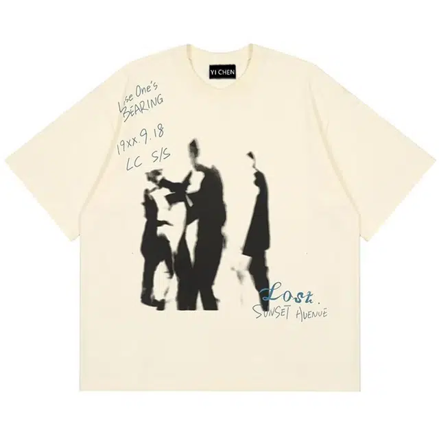 YICHEN vintage'330'cleanfitT
