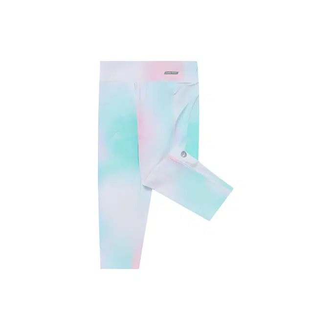 青少年 鸿星尔克儿童针织运动裤 灵动休闲舒适亲肤紧身七分裤