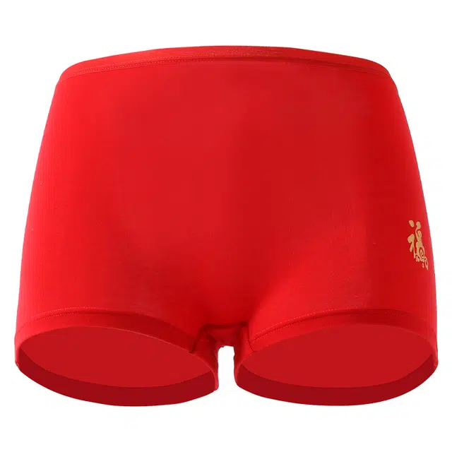 红豆 抑菌高弹透气平角内裤 儿童款 中国红