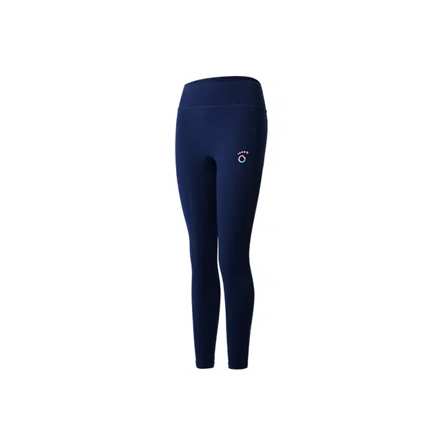 马孔多 美式复古高街舒适时尚简约字母印花修身休闲户外透气轻薄速干吸汗跑步凉感运动长裤 女款 夜海蓝