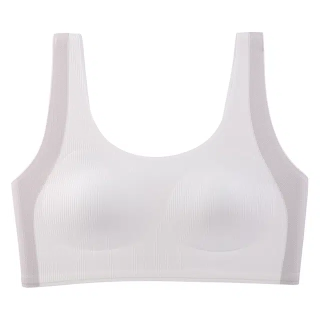 二三二三 无痕提拉防震美背亲肤抗菌舒适柔软无钢圈高弹简约时尚百搭文胸 女款