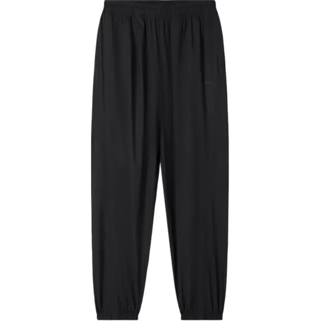 青少年 安踏儿童 综训系列 束脚时尚百搭针织运动裤 黑色