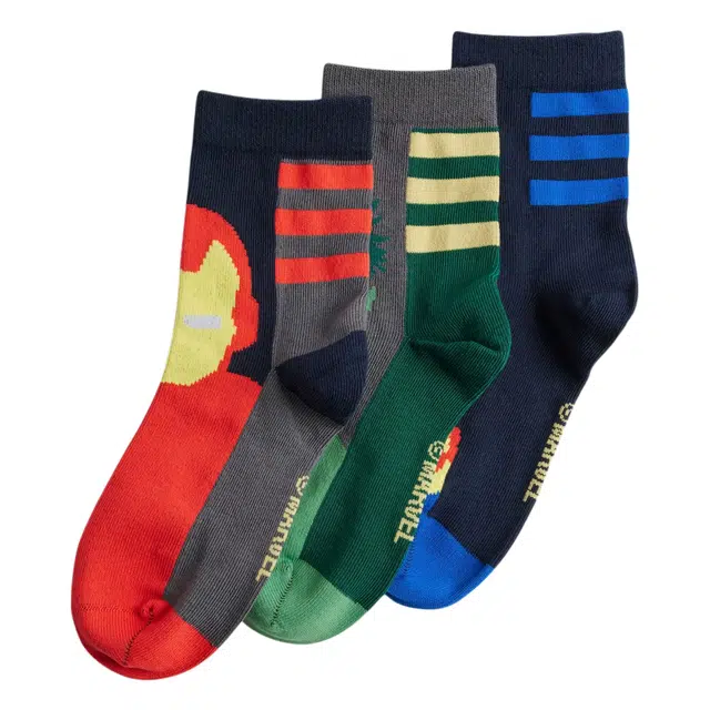 adidas x ADIDAS MARVEL AVENGERS 3 PAIRS PER PACK SOCKS 3
