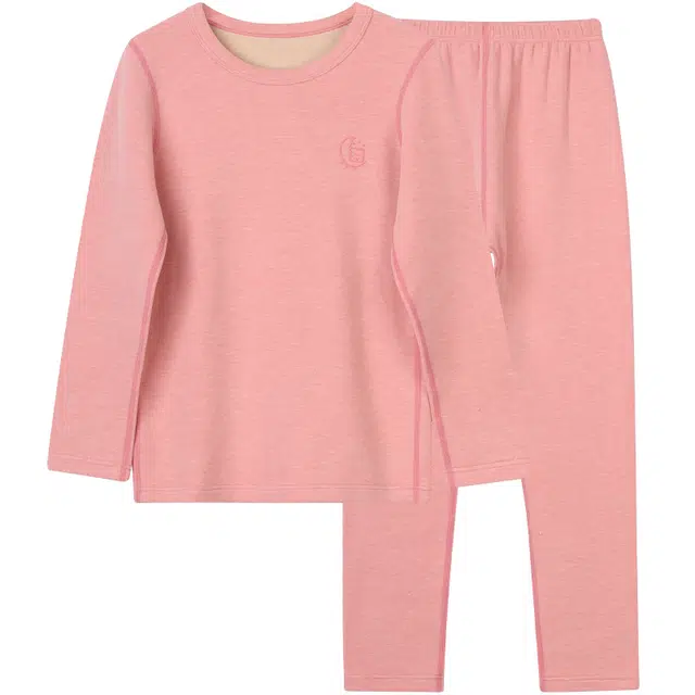 红豆 舒适百搭亲肤柔软保暖套装青少年